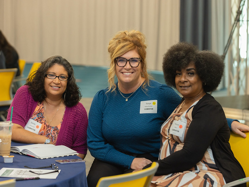 community members at a Foundation learning event