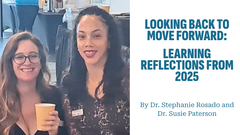 Photo of learning team with headline