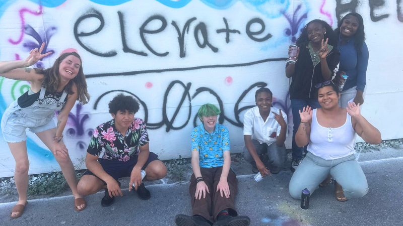 Cultivate the Creative students after painting